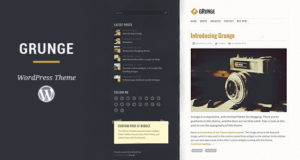 Grunge – Responsives Blog-Thema