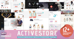 ActiveWear WooCommerce Responsives WordPress Template
