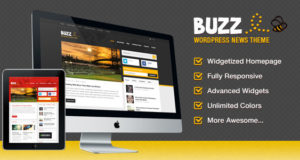 Buzz, ein lustiges News-Vorlage für WordPress