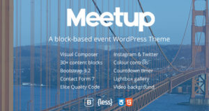 Meetup | Konferenz & Event WordPress Layout