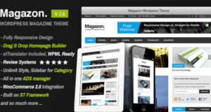 Magazin – Fortgeschrittene, Responsive WP Magazine Template