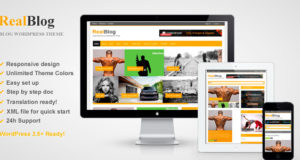 RealBlog – Responsives WordPress Blog Vorlage