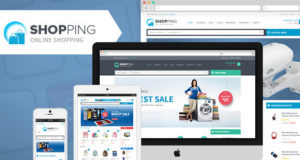 WooCommerce Responsives WordPress Vorlage einkaufen