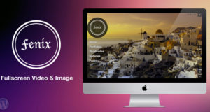 Fenix - Fullscreen Video & Bild Hintergrund