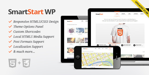 SmartStart WP - Responsives HTML5-Design