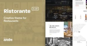 Ristorante – Kreatives Restaurant WordPress Vorlage