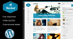 Rocket News ist ein Responsive WordPress Magazin