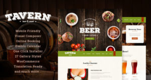 Taverne | Pub, Restaurant & Brauerei WordPress Template