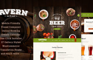 Taverne | Pub, Restaurant & Brauerei WordPress Template