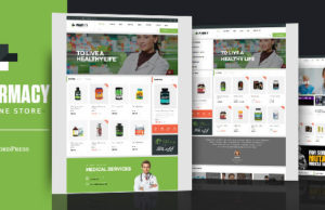 Apotheke WooCommerce WordPress Responsive Layout