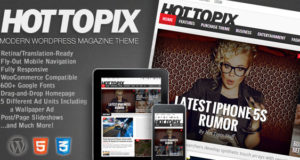Hot Topix – Modernes WordPress Magazin Layout