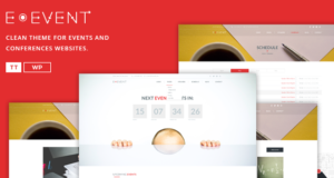 E-Event – Konferenz & Event WordPress Vorlage