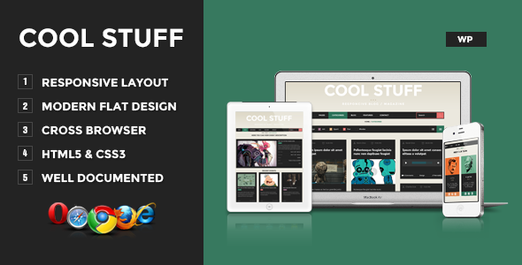 Cool Stuff – Responsives Blog / Magazin von WordPress