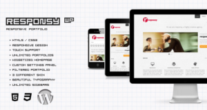 Responsy WP – Responsives HTML5 Portfolio