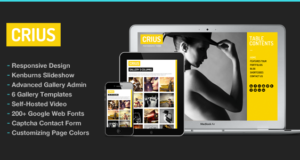 Fotografie WordPress | Crius für die Fotografie