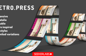 Metro.press – Expressives WordPress Vorlage