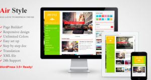 Air Style – Responsives WordPress Magazin Thema