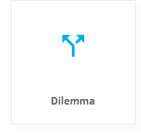 Dilemma-Umfrage erstellt mit TotalPoll WordPress Umfrage-Plugin.