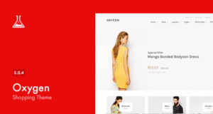 Oxygen – WooCommerce WordPress Vorlage