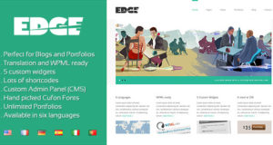 Edge - Professionelles Unternehmen und Portfolio WP