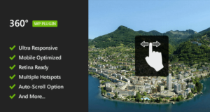 360 ° Panoramic Image Viewer - Responsives WordPress Plugin