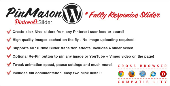 PinMason Responsive Slider für WordPress
