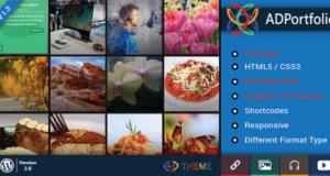 AD Portfolio Filter und Karussell WordPress Plugin
