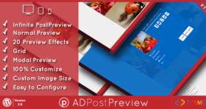 AD Post Vorschau WordPress Plugin