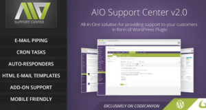 AIO Support Center – WordPress Ticketing System