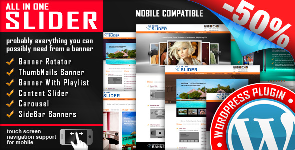 Alles in einem Slider Responsive WordPress Slider Plugin