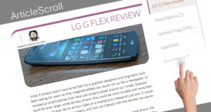 ArtikelScroll für WordPress