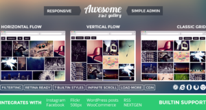 Awesome Gallery – Instagram, Flickr, Facebook Galerien auf Ihrer Website.