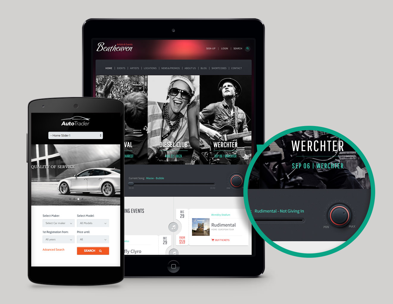  Beatheaven - Musik-WordPress-Template