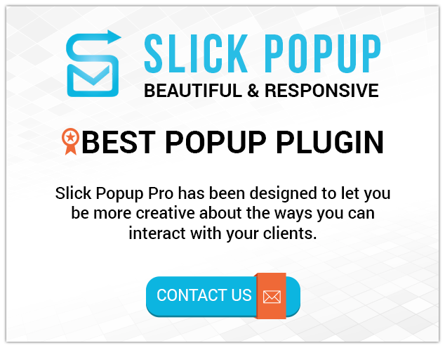 Slick Popup Pro
