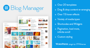 Blog Manager für WordPress