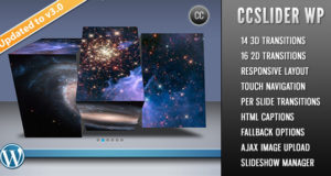 CCSlider WP – 3d / 2d Diashow WordPress Plugin