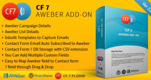CF7 Aweber Add-on
