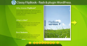 Classy FlipBook Flash & Plugin WordPress