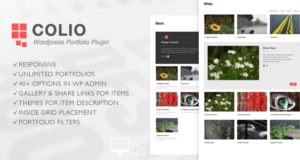 Colio – Responsives Portfolio WordPress Plugin