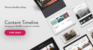 Content Timeline – Responsives WordPress Plugin zum Anzeigen von Posts / Kategorien in einer gleitenden Zeitleiste