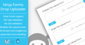 Drop Uploader für Ninja Forms – Drag & Drop Datei Uploader Addon
