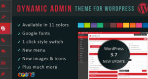 Dynamisches Admin Layout für WordPress
