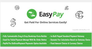 EasyPay: WordPress Paypal & Stripe Plugin zum Online bezahlen