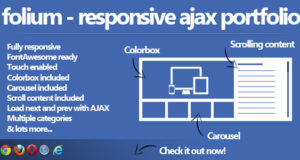 Folium - Responsives Ajax-Portfolio