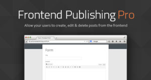 Frontend Publishing Pro