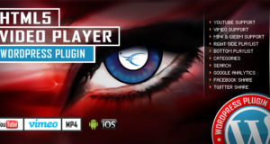 HTML5 Video Player WordPress Plugin - YouTube / Vimeo / MP4 - Rechte und untere Playlist