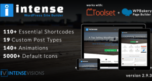 Intensiv – Shortcodes und Site Builder für WordPress