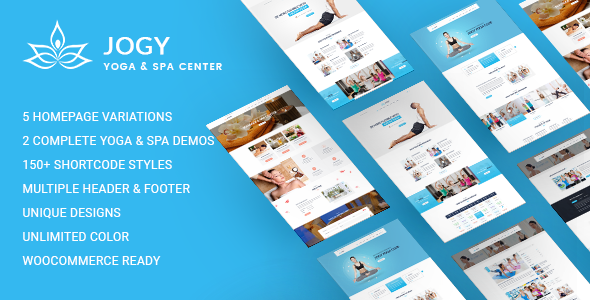 Jogy |  Yoga & Spa WordPress Theme