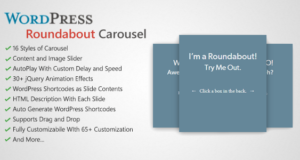 Kreisverkehr – WordPress Carousel Slider Plugin