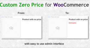 Kundenspezifischer Nullpreis für WooCommerce